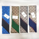GUCCI 구찌 GG 배색 실크 방도