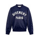 GIVENCHY 지방시 자수 패치 로고 나일론 스웨트 셔츠 　