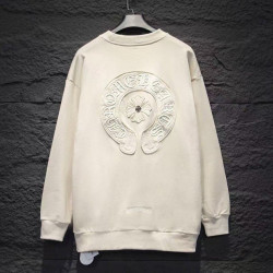 CHROME HEARTS 크롬하츠 홀슈스 피그먼트 로고 맨투맨 2COLOR