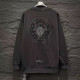 CHROME HEARTS 크롬하츠 스틸 크로스 피그먼트 로고 맨투맨