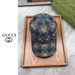 GUCCI 구찌 GG체크 볼캡