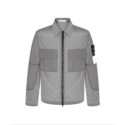 STONE ISLAND 스톤아일랜드 나일론 메탈 립스탑 오버셔츠 바람막이 3COLOR
