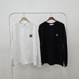 STONE ISLAND 스톤아일랜드 자수로고 긴팔