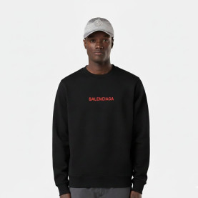 BALENCIAGA 발렌시아가 레드레터링 코튼 맨투맨