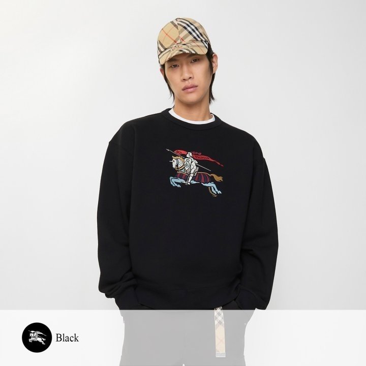 BURBERRY 버버리 EKD 자수 맨투맨