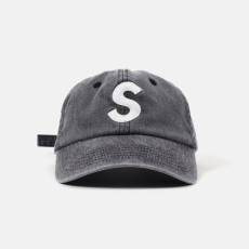 SUPREME 슈프림 S 로고 워싱 볼캡