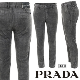 PRADA 프라다 클래식 미니 스틸 골덴 팬츠