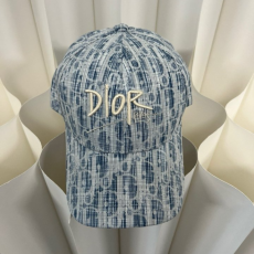 DIOR 디올 로고 데님 볼캡