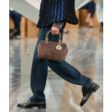 DIOR 디올 조나단 앤더슨 스웨이드 토트백