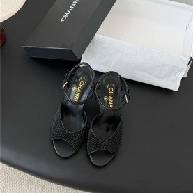 CHANEL 샤넬 여성용 샌들 (굽높이8CM) C98656-1