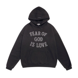 FEAR OF GOD 피어오브갓 605 이즈 러브 플리스 후드