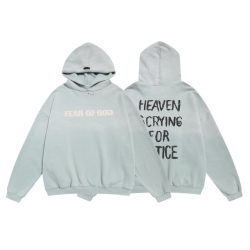 FEAR OF GOD 피어오브갓 606 헤븐 플리스 후드