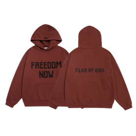 FEAR OF GOD 피어오브갓 615 프리덤 나우 플리스 후드