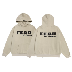 FEAR OF GOD 피어오브갓 616 피어 이즈 곤 플리스 후드 　