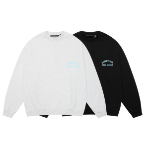 FEAR OF GOD 피어오브갓 에센셜 1836 스몰 로고 플리스 스웨트 셔츠