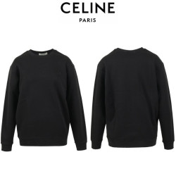 CELINE 셀린느 자수 기모 맨투맨 티셔츠