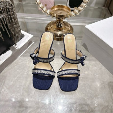DIOR 디올 여성용 슬리퍼 (굽높이7.5CM) D42821 2COLOR