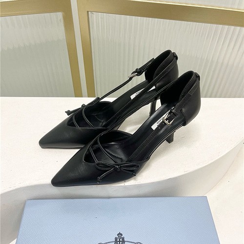 PRADA 프라다 여성용 힐 (굽높이6.5CM) P68336 2COLOR