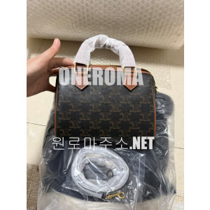 배*례 고객님 셀린느 스몰 보스턴 트리옹프 캔버스