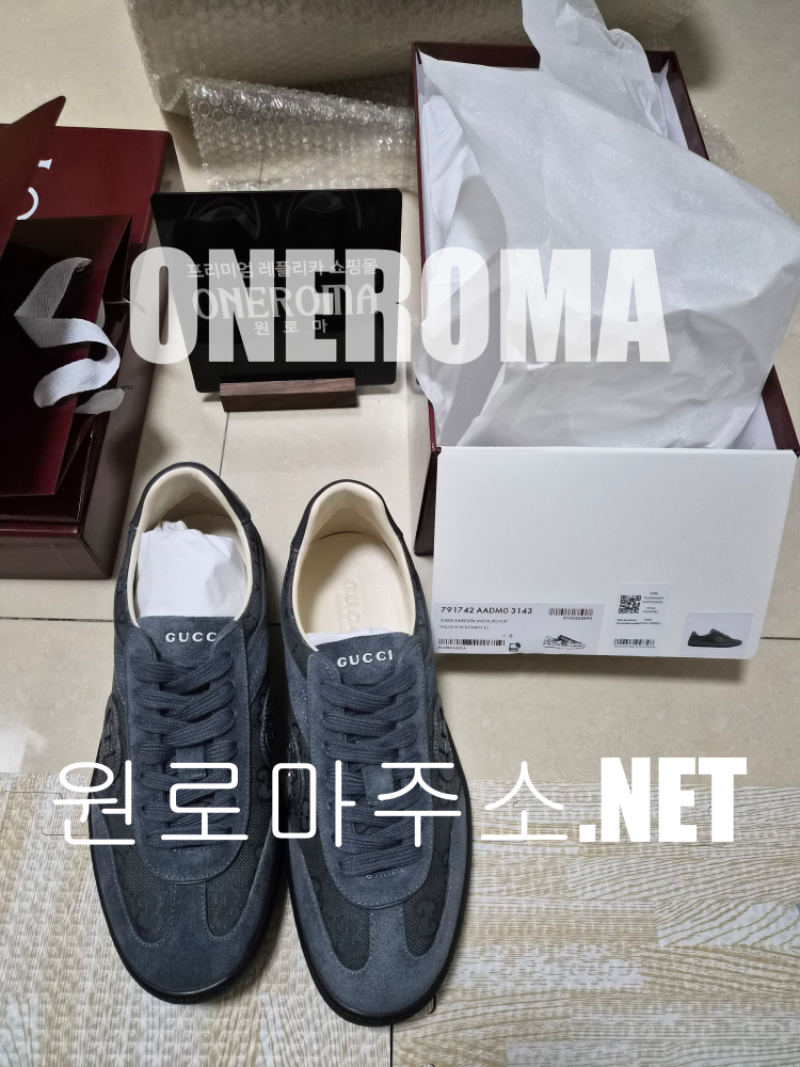 최*석 고객님 구찌 스웨이드 스니커즈