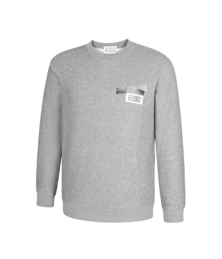 MAISON MARGIELA 메종마르지엘라 로고페인팅 맨투맨 2COLOR