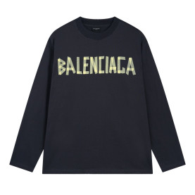 BALENCIAGA 발렌시아가 2361 테이프 타입 구제 워싱 롱 슬리브