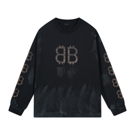 BALENCIAGA 발렌시아가 2371 크립토 워싱 롱 슬리브