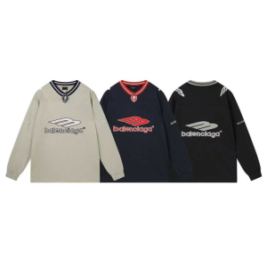 BALENCIAGA 발렌시아가 3296 3B 풋볼 저지 롱 슬리브