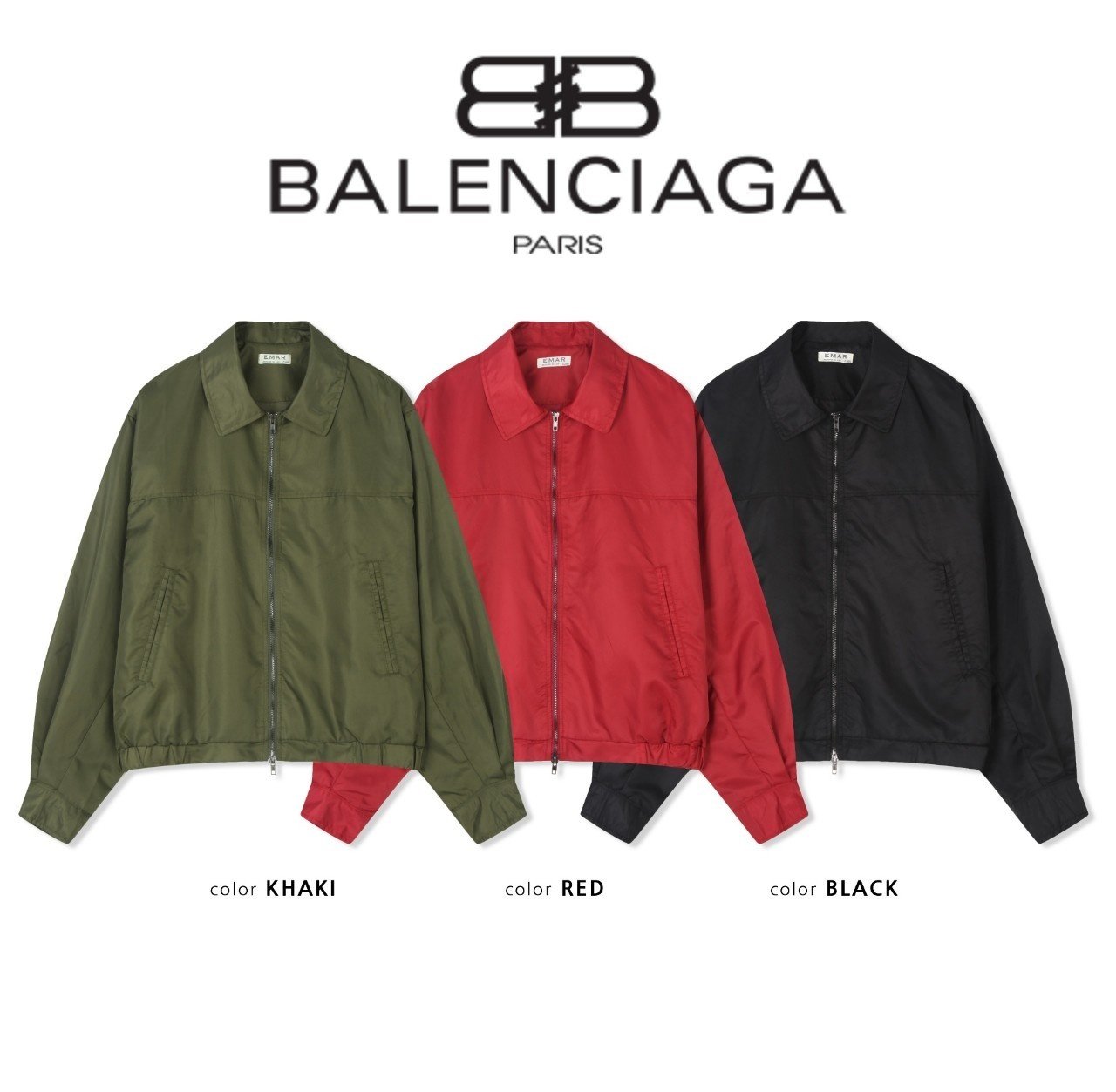 BALENCIAGA 발렌시아가 헤링턴 자켓