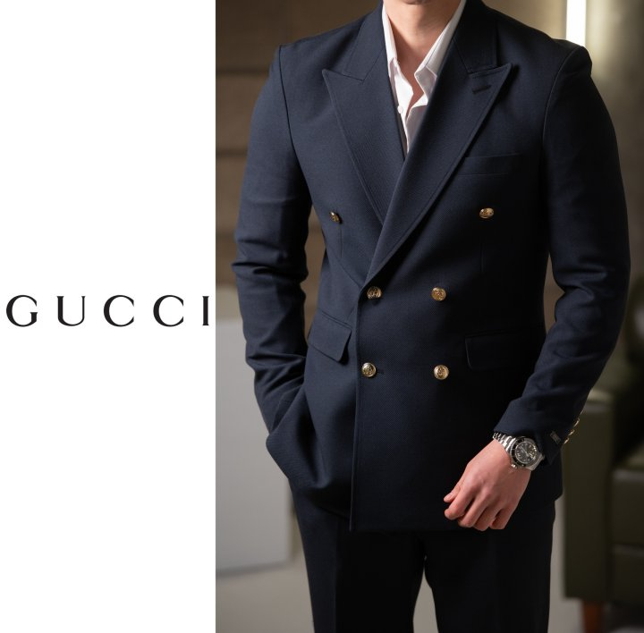 GUCCI 구찌 금장 더블자켓 2COLOR