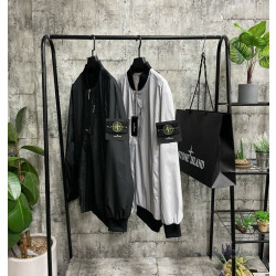 STONE ISLAND 스톤아일랜드 베이직 와펜 블루종