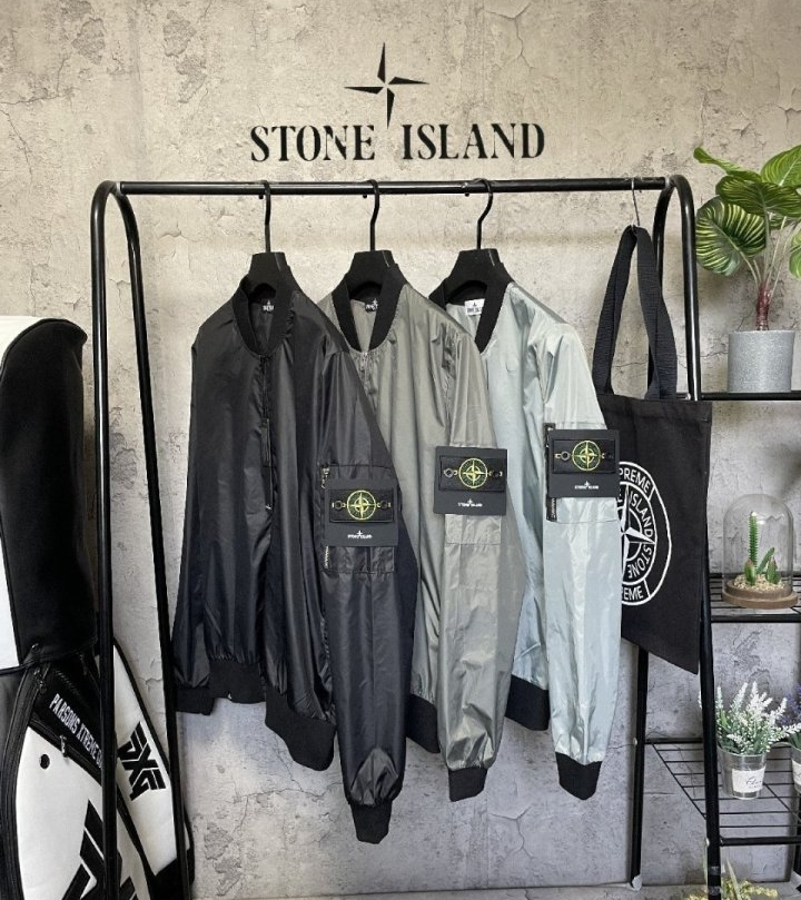 STONE ISLAND 스톤아일랜드 베이직 경량 블루종2 7COLOR