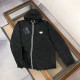 PRADA 프라다 화이트 지퍼 바람막이
