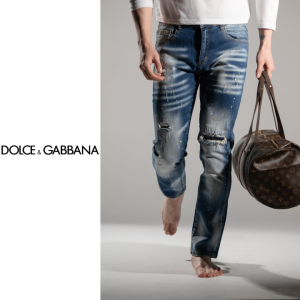 DOLCE & GABBANA 돌체앤가바나  덴마 데님팬츠