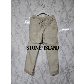 STONE ISLAND 스톤아일랜드 절개 코튼 밴딩팬츠 3COLOR