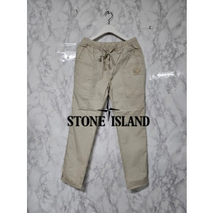 STONE ISLAND 스톤아일랜드 절개 코튼 밴딩팬츠 3COLOR