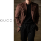 GUCCI 구찌 노치드 라펠 스웨이드자켓 2COLOR
