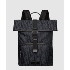 DIOR 디올 Trek 롤탑 백팩 1DTBA