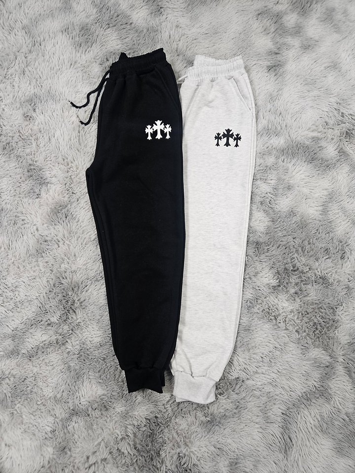 CHROME HEARTS 크롬하츠 소매 문양 조거 팬츠