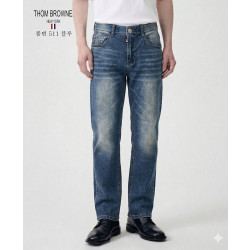 THOM BROWNE 톰브라운 쿨 슬림 일자 청바지(511)