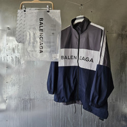 BALENCIAGA 발렌시아가 로고 배색 자켓