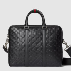 GUCCI 구찌 엠블럼 대형 서류 가방 850222