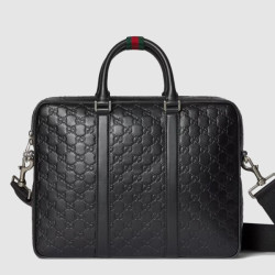 GUCCI 구찌 엠블럼 대형 서류 가방 850222