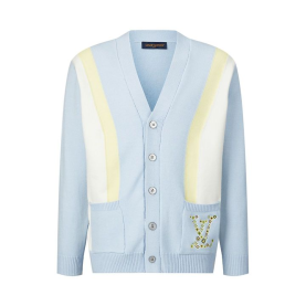 LOUIS VUITTON 루이비통 64322 엠브로이더드 모노그램 플라워 가디건