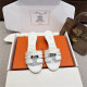 HERMES 에르메스 여성용 슬리퍼 (굽높이5CM) H47229 2COLOR