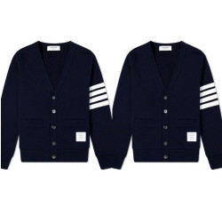 THOM BROWNE 톰브라운 클래식 사선완장 가디건