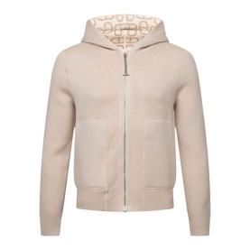 ●월간 판매 4위● HERMES 에르메스 60003 여성 마이용 샹달 리버시블 니트 후드 집업 3COLOR