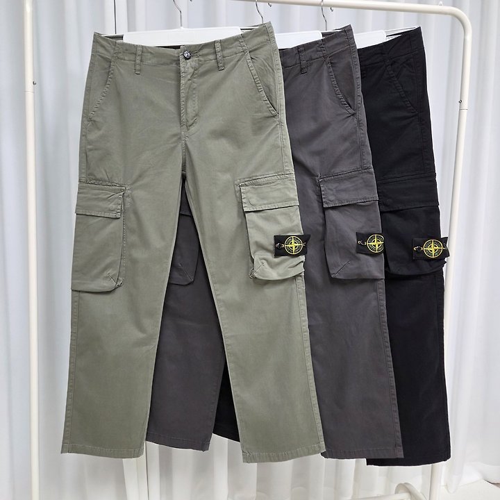 STONE ISLAND 스톤아일랜드 테이퍼드 포켓카고