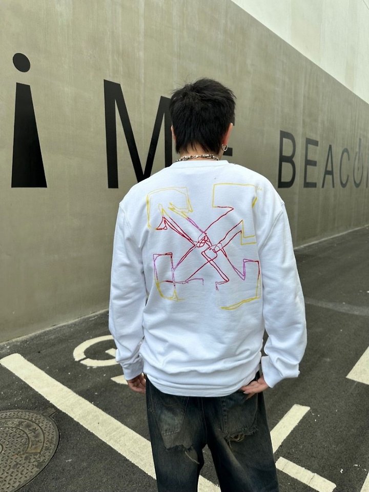 OFF-WHITE 오프화이트 아더 프린트 맨투맨 2COLOR