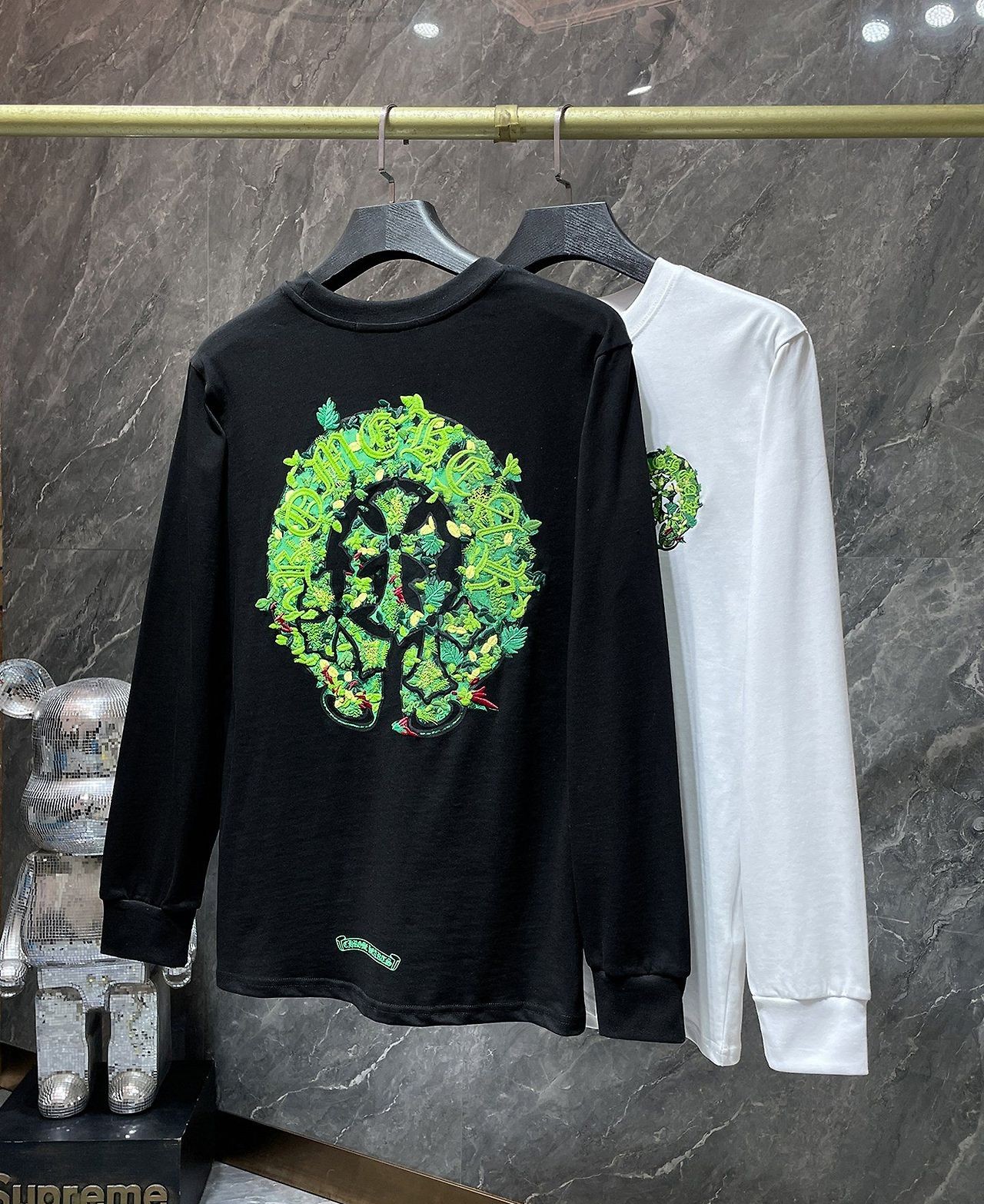 CHROME HEARTS 크롬하츠 7005 플로랄 가든 롱 슬리브